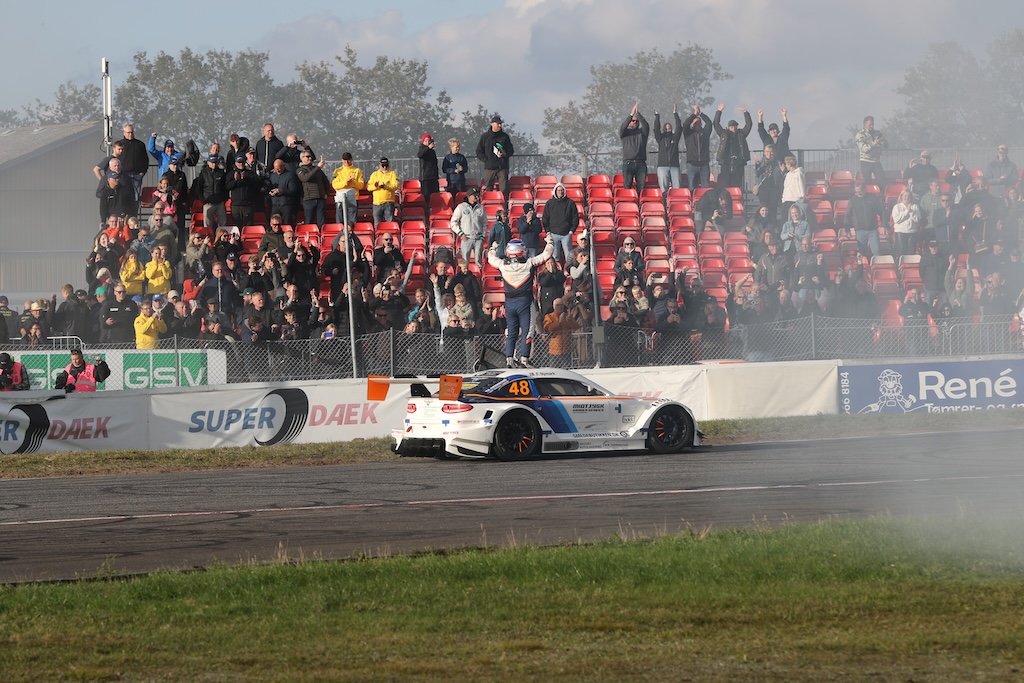 Frederik Nymark, Super GT Danmark mesterskabsvinder 2024.
(Foto: Motorsporten.dk)